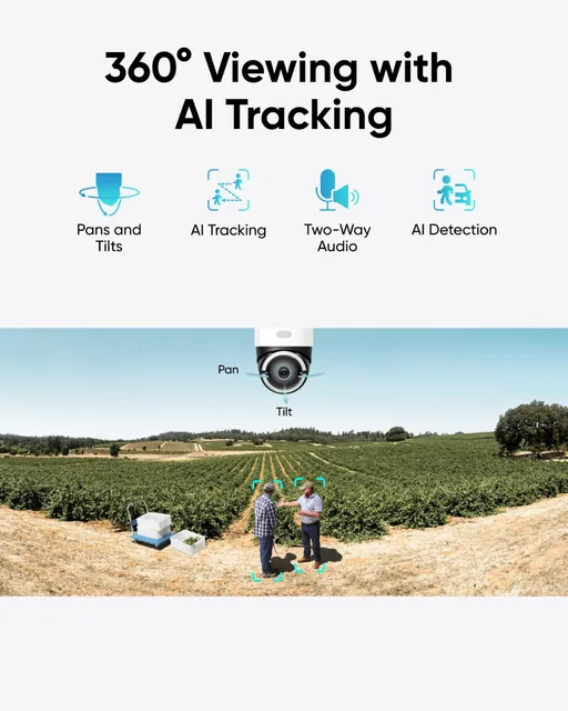 eufy Security 4G Solar Camera LTE Cam S330 4K Cellular Security Wireless Outdoor Pan & Tilt 4G Wi-Fi Duo-Mode Surveillance 5
