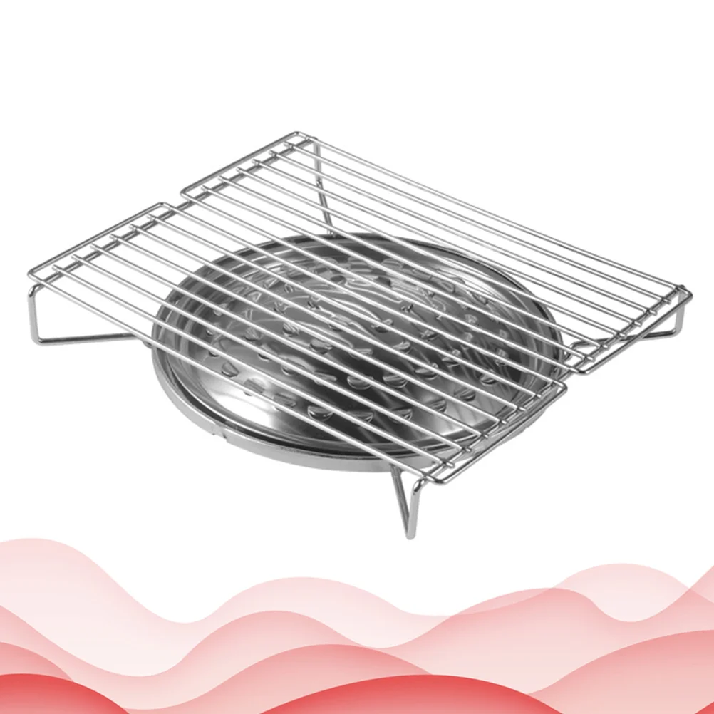 

1PC Outdoor Camp Stove Grill Portable Barbecue Grill Outdoor Barbecue Stove Stainless Steel BBQ Gas Burner for Outdoor Camping