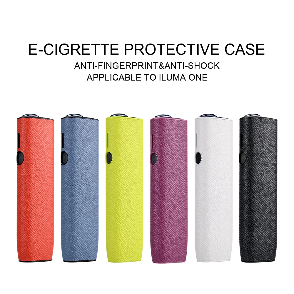 Custodia Rigida In Pelle Pu Per Iqos Iluma One Con Custodia Rigida Con Stampa Palm Per Proteggere Decorare Il Supporto Per Accessori Regalo Per Sigare