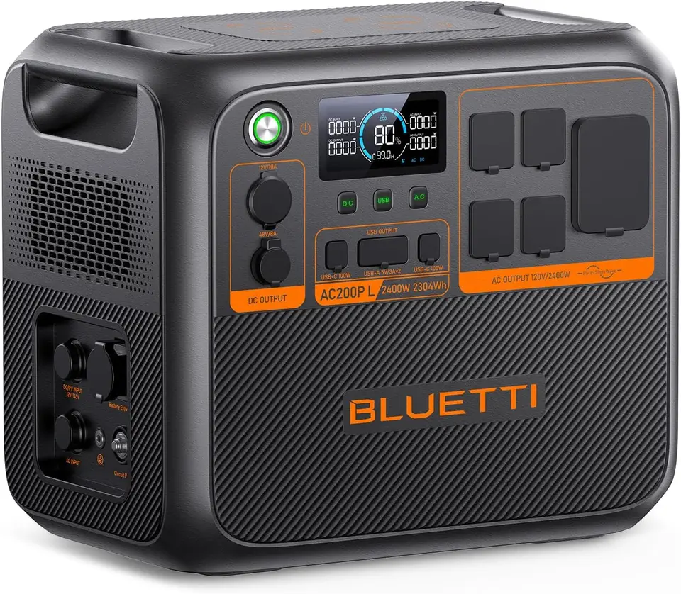 AC200PL Portable Power Station for RV and Camping