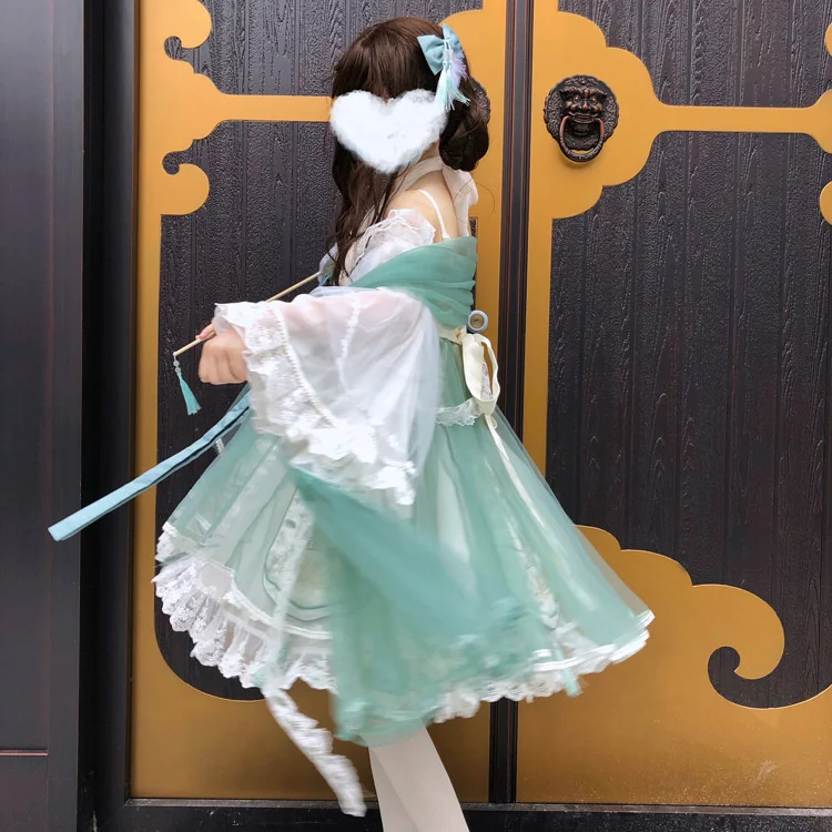 Herbalist Chapter Lolita Dress Chinese Style Lolita Skirt Princess Dress Elegant Skirt Full Set Jsk