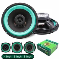 4/5/6.5 Inch Universal Car Coaxial Speakers HiFi Automotive Audio Full Range Frequency Subwoofer Enhanced Car Stereo Sound 1