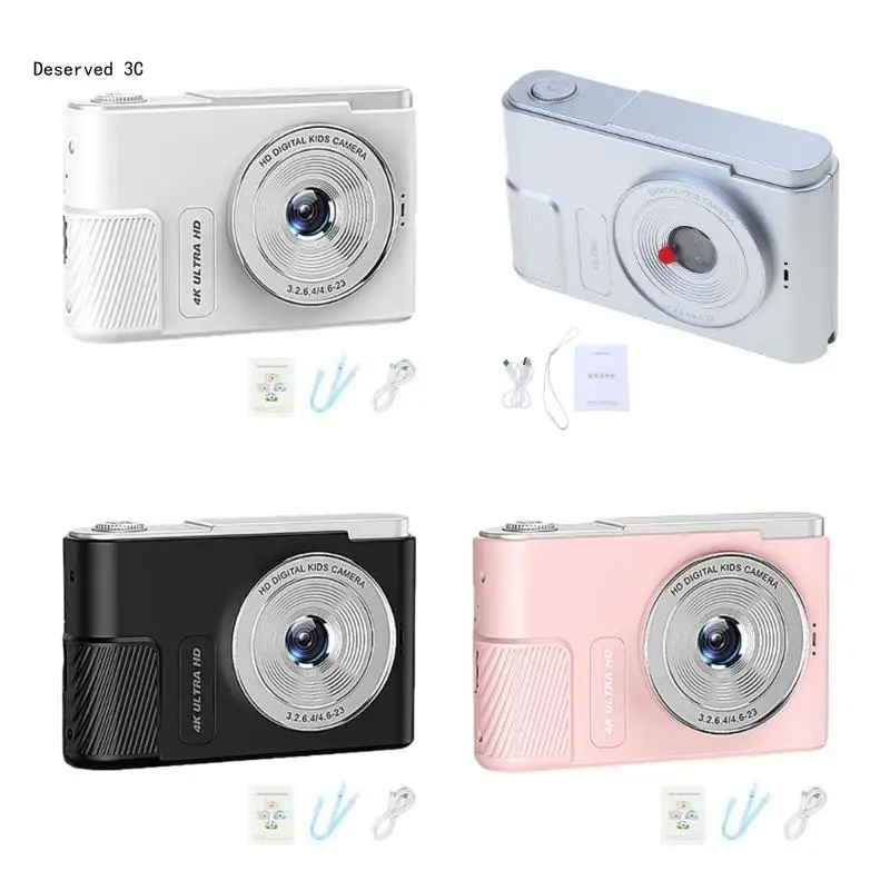 2.5인치 LCD 화면 8X TypeC 800mAh 배터리가 장착된 CCD 센서 카메라