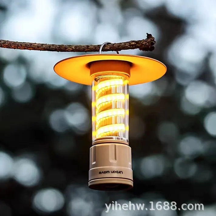 New Long Range Strong Light Charging Atmosphere Searchlight Camping Light Portable Emergency Outdoor Tent Camping camping light portable flashlight portable lanterns camping lamp camping lantern