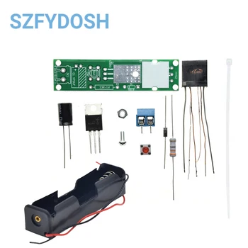 Kit fai da te inverter step-up ad alta tensione – Generatore di accensione ad arco HF da 15 KV con batteria 18650 da 3,7 V e trasformatore con nucleo a U