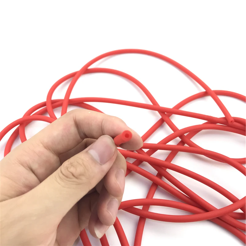 Latex Slingshot Rubber Tube Hunting And Shooting High Elastic Accessories 2mm X 5mm/0.08 X 0.2in latex slingshot tube slingshot rubber band slingshot ammo