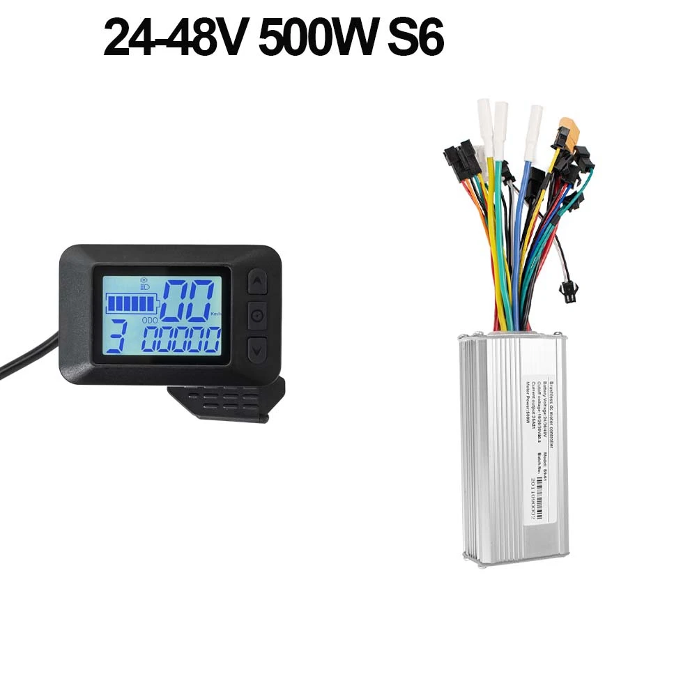 ルーチェモン:サタンモード パラレル 44-MY1025-09C 15A 25A 500W 350W Electric Bike Scooter Controller 24V 36V