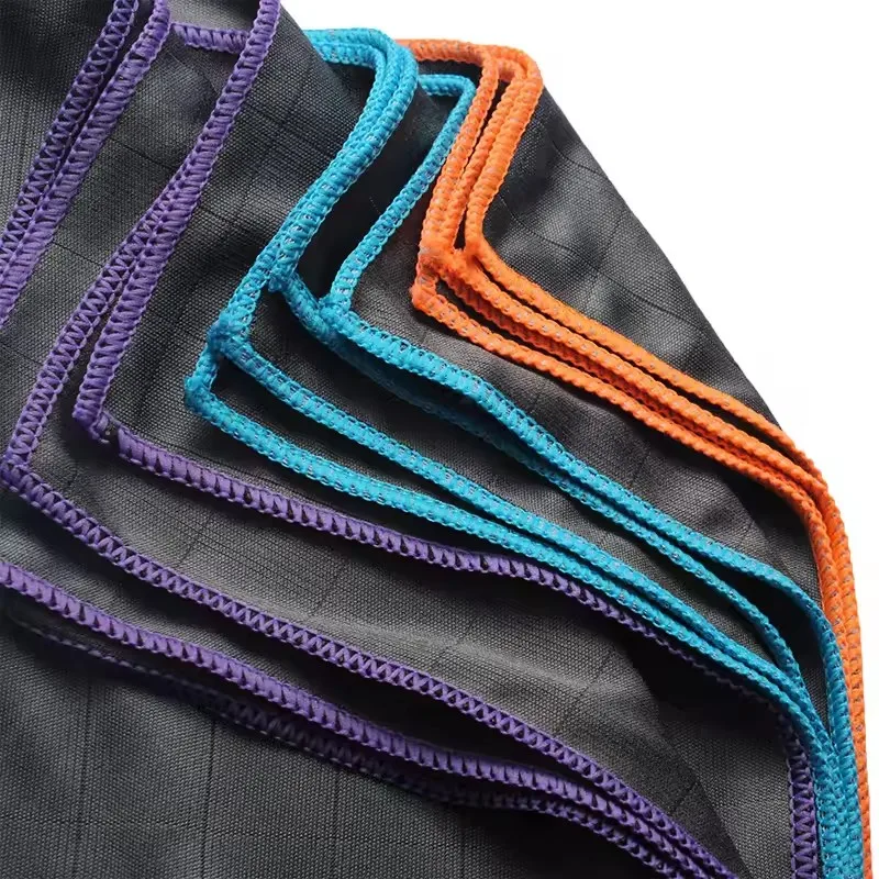 Description Picture 2 of itemMicrofiber Carbon Cloth To Wipe Windows Wine Glasses Tableware Glass Cleaning Cloth Carbon Fiber Rag