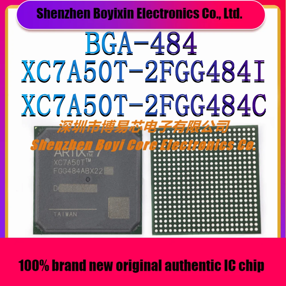 

XC7A50T-2FGG484I XC7A50T-2FGG484C Package: BGA-484 New Original Genuine Programmable Logic Device (CPLD/FPGA) IC Chip