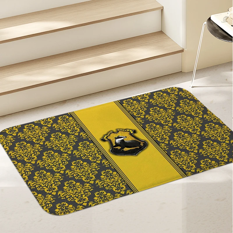 

Carpet for Bedroom H-Hufflepuffs, Custom Living Room Rugs, Soft Bathroom Mat, House Interior Entrance Mat, Funny Doormat Home