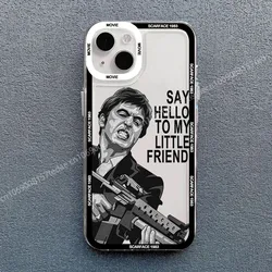 Scarface Al Pacino Movie Shockproof Phone Case Cover - iPhone 12 Pro (Style 1)