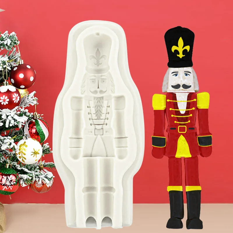 Nutcracker Soldier Silicone Mold Acrylic Resin Mold