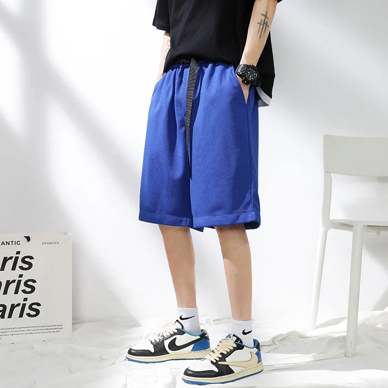 Shorts Mens Summer Sports Casual Gym Clothing Men Trend Beach Sport Swimming Shorts High Street For Men Wide Leg Pants Joggers