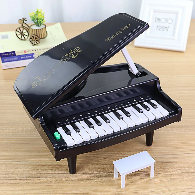 Mini piano musical toys girls beginners 24 keys can play lnspire little ones' love of music for children's birthday gifts