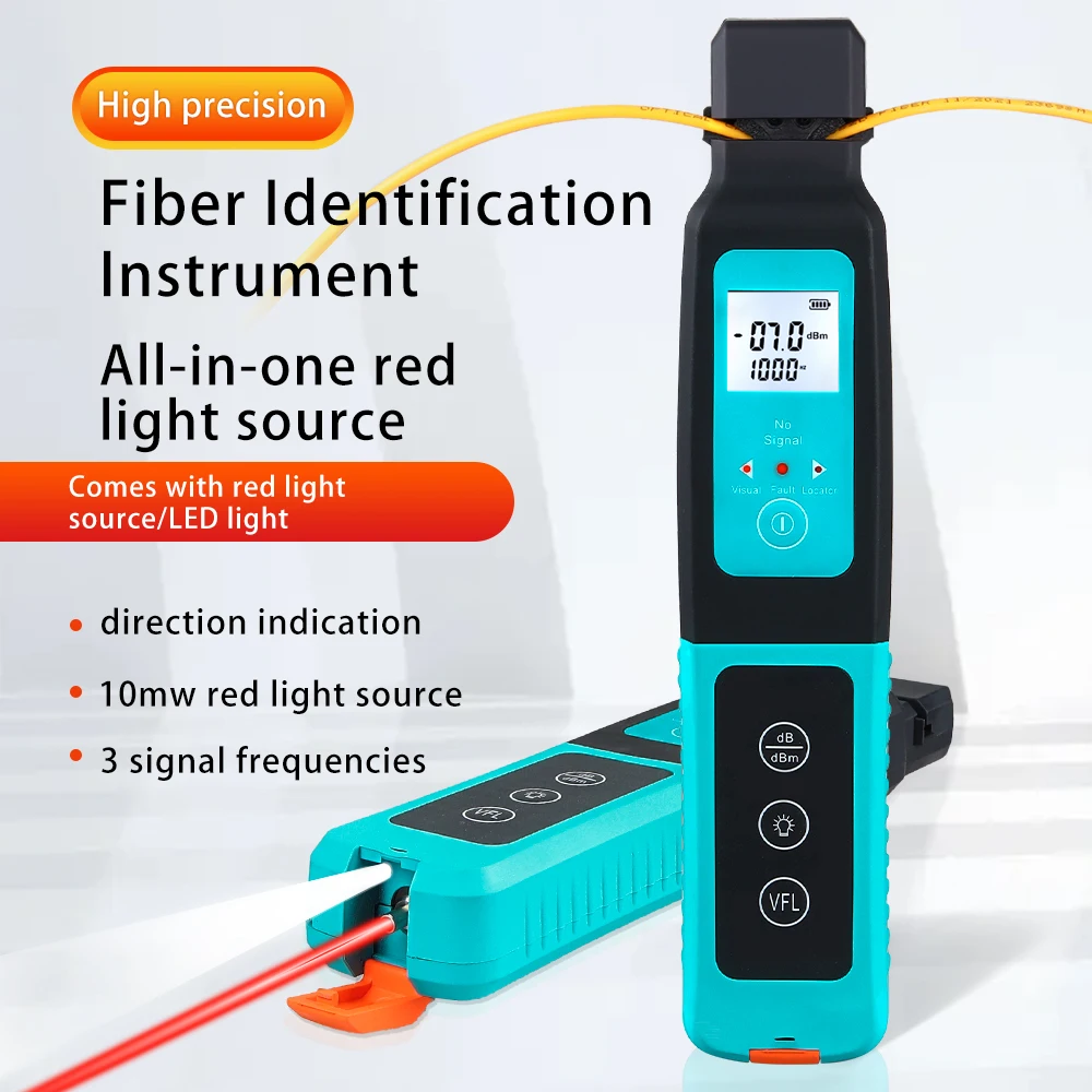 New Design Fiber Optic Identifier Wavelength Range 800-1700nm With 10 Mw VFL Optical Identification Instrument shipboard class b automatic identification system modular transceiver collision avoidance instrument