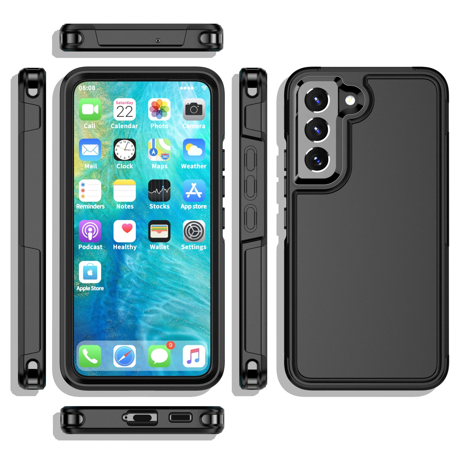 Rugged Military Protective Smartphone Case & Bag