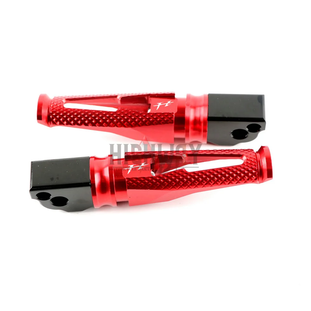 6 Colori Moto Cnc Alluminio Poggiapiedi Passeggero Posteriore Poggiapiedi Pedane Per Yamaha Fz1 Fz6 Fz6R Fz-1 Fz-6 R Fz 1 / 6 / 6R