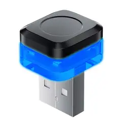 Multicolor USB LED Car Interior Ambient Light - Decorative Atmosphere & Emergency Lamp (Blue)