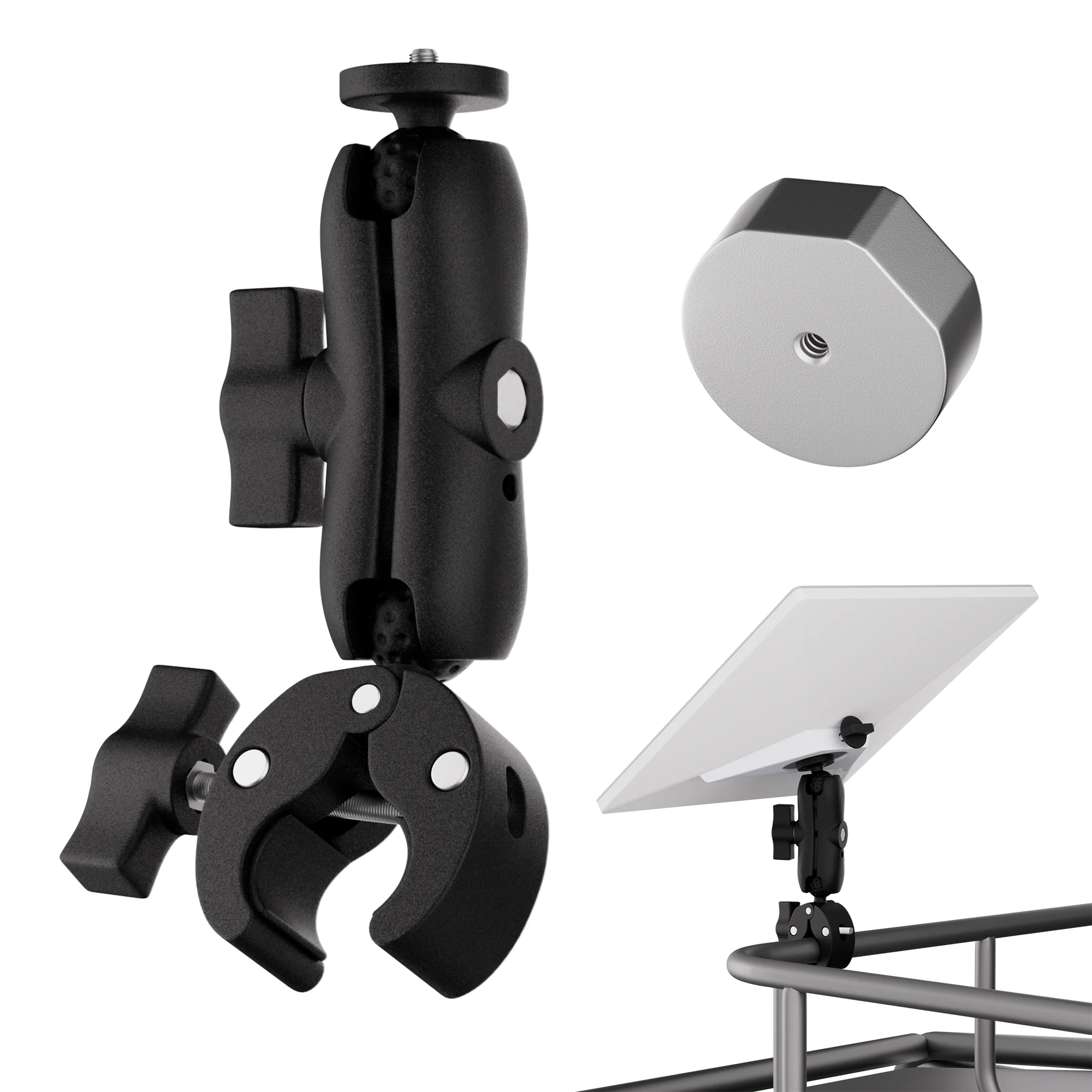 Starlink Mini Pole Mount Clamp RV Mount For Starlink Mini Compatible With Original Pipe Adapter For Pole On Car RV Ladder