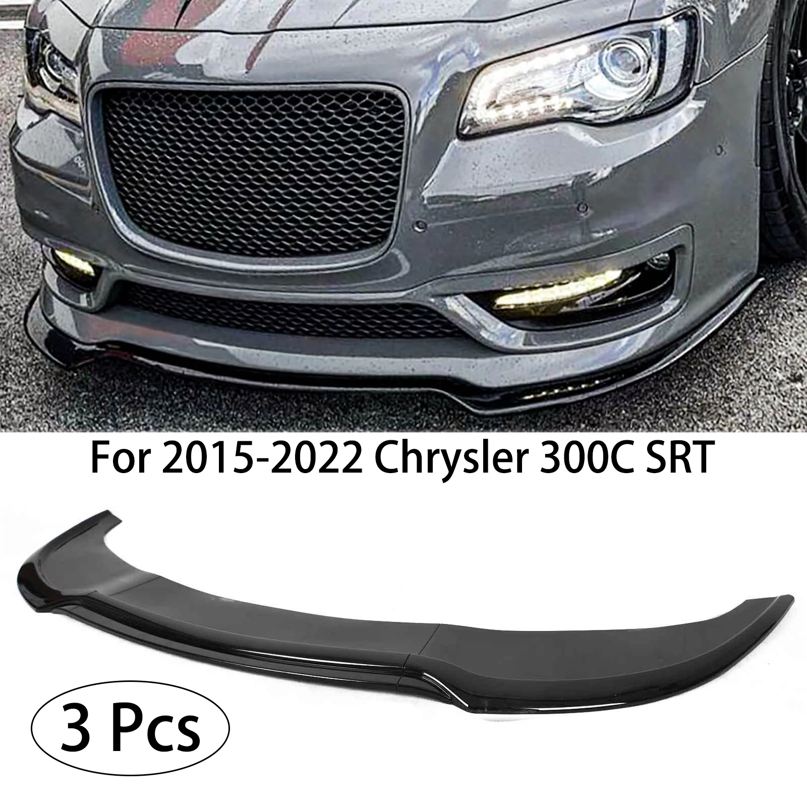 

3 шт., передний бампер для Chrysler 300 C S Touring Sport SRT 2015-2023
