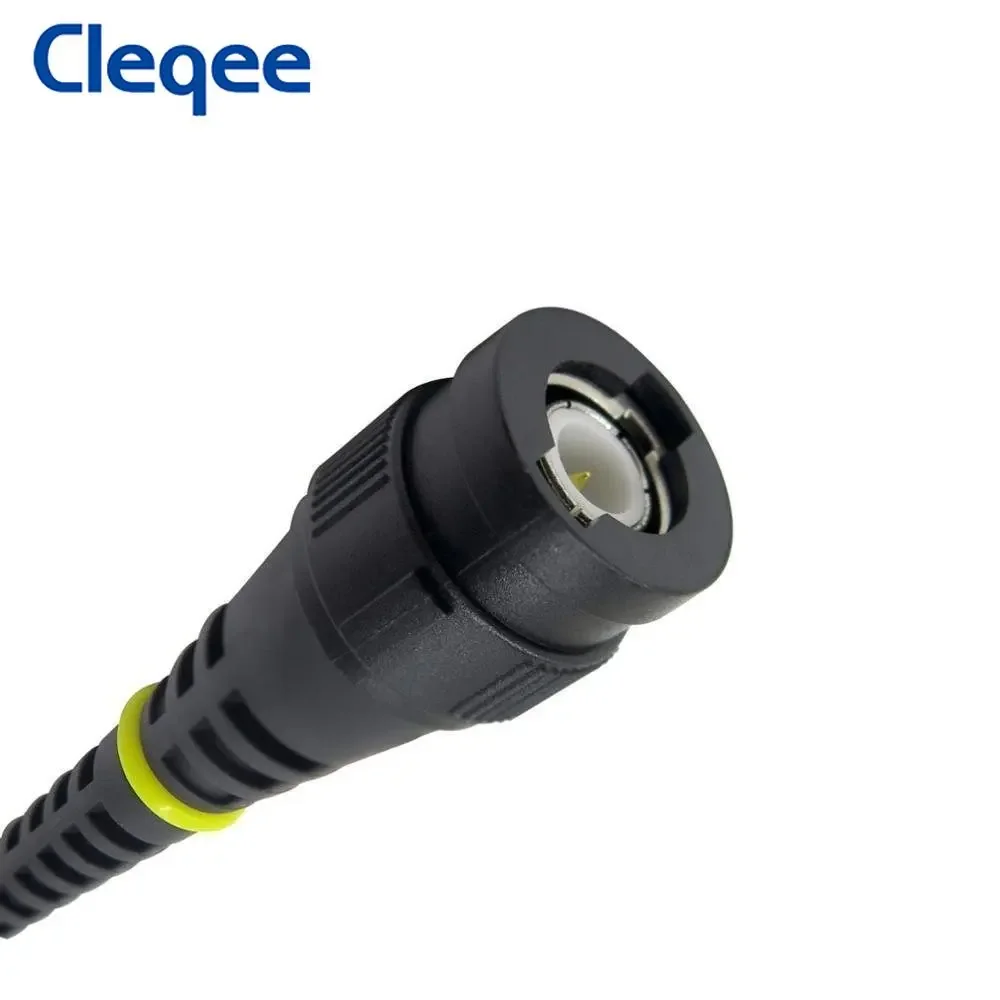 Oscilloscope Probe Cleqee P7300 300MHz Oscilloscope Probe BNC Protective Cap Safety BNC Plug Scope Probe X1/X10 DC-300MHz
