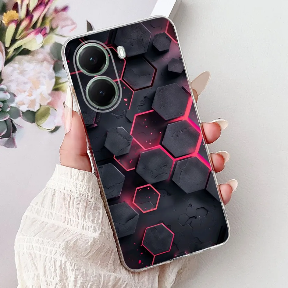 Cool Cartoon Animal Soft Silicone Clear Phone Case Cover