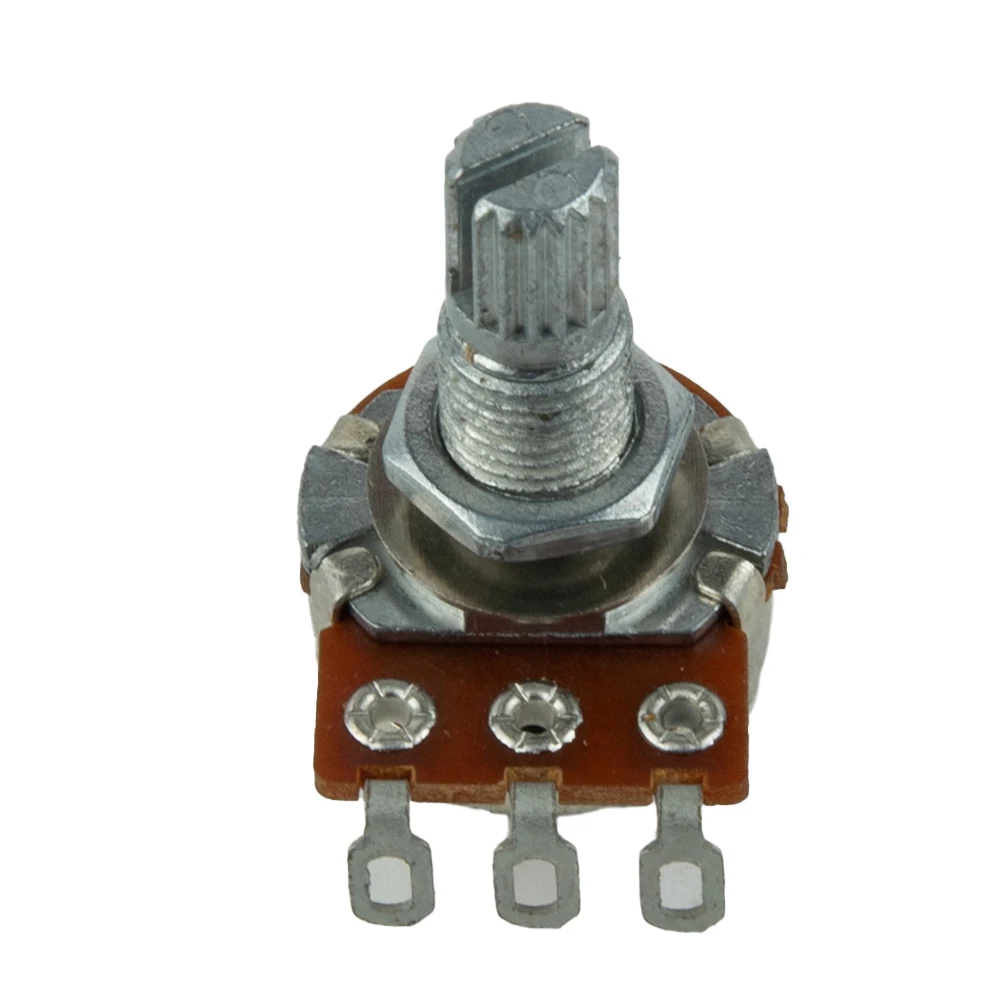 핫 세일 기타 전위차계 18mm 포트 샤프트 길이 A250 B250 A500 B500K 볼륨 또는 톤 교체 실용 부품