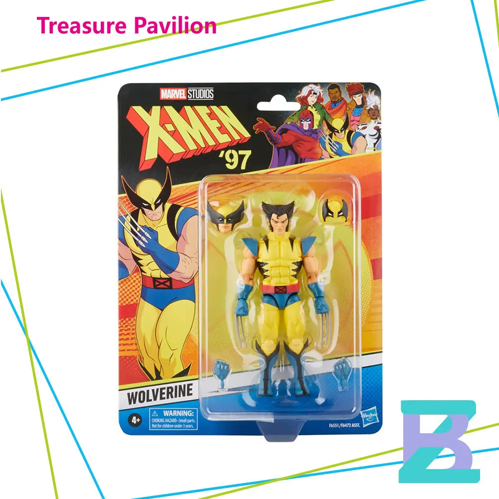 thumbnail image 1 of Venta caliente Marvel Legends Retro X-Men 97 Bishop Magneto Rogue Gambit Wolverine Storm 6 "Figura de acción Modelo Niño Muñeca Juguetes Regalos, 1 of 5