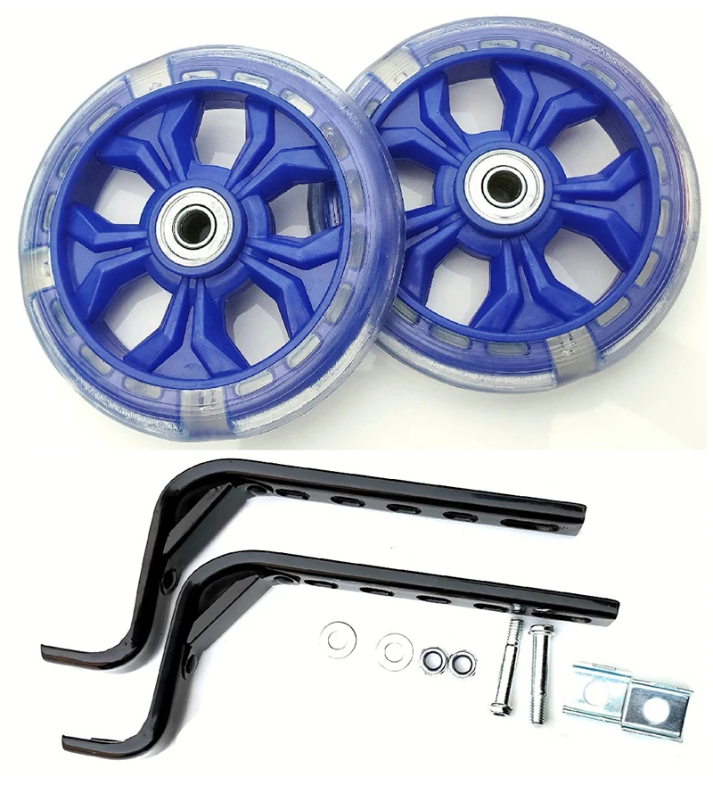 Description Picture 5 of item12 Inch-20 Inch Auxiliary Bike Wheel Mute Pvc  Balance Auxiliary Wheel  Kid Riding Universal Children's Bicycle Accessories