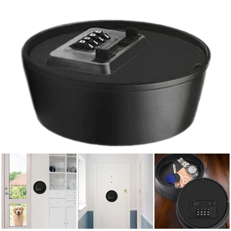 Versatile Secret Compartment Safe with Combination Lock Practical Hiddens Money Container Portable Jewelry Organizer 3