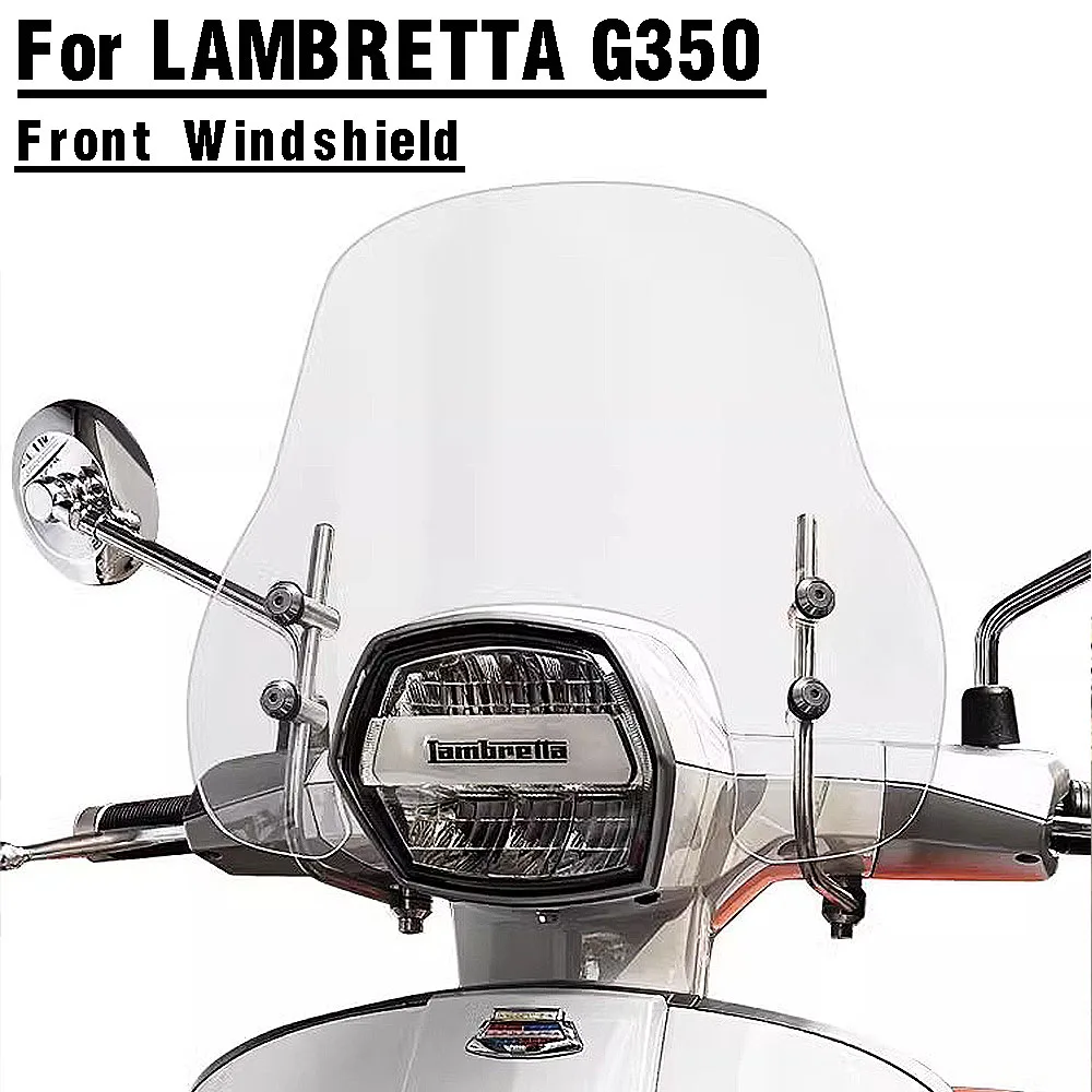 Parabrezza Per Lambretta G350 2023 Parabrezza Per Moto Lambretta G350 Parabrezza Anteriore Deflettori Anteriori