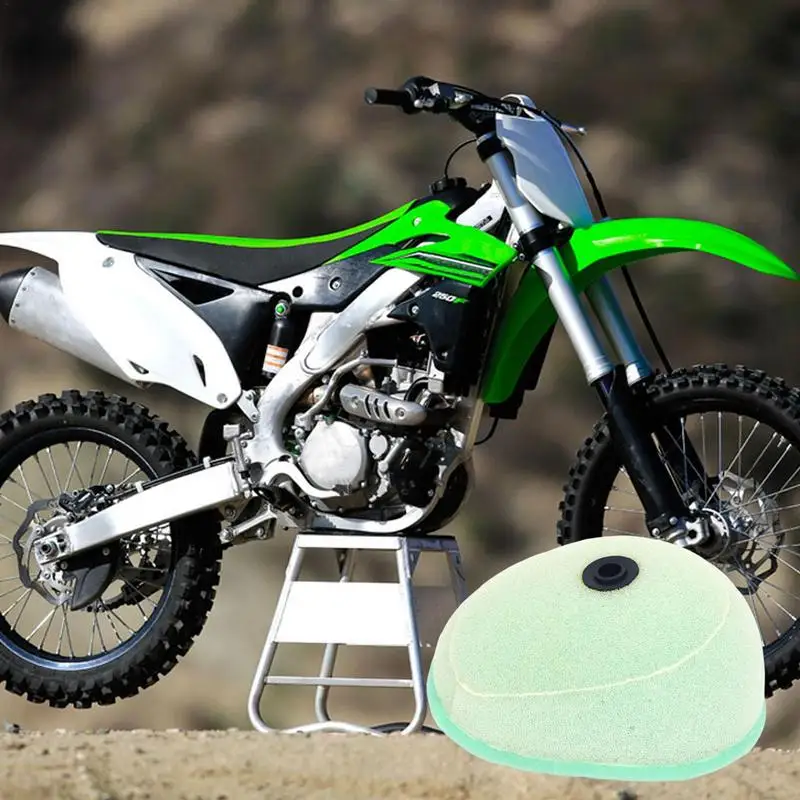 

Motorcycle Air Filter Cleaner Intake Sponge For KX250F KXF250 KX450F KXF450 2006-2016 High Precision Filtration