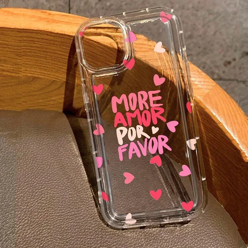 Floral Love Heart Protective Phone Case