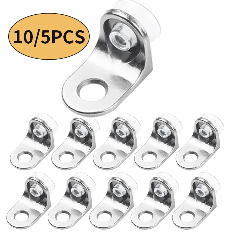Partition Support 10-5pcS-Wardrobes-Partition-Support-Shelf-Bracket-Steel-Studs-Peg ...