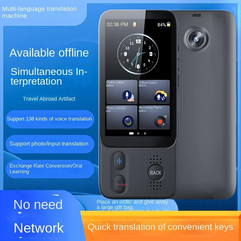 New Smart AI Translator Voice Multi 138 Languages Portable Support Simultaneous Interpretation Photo Offline Record Translation 4 New Smart AI Translator Voice Multi 138 Languages Portable Support Simultaneous Interpretation Photo Offline Record Translation 4
