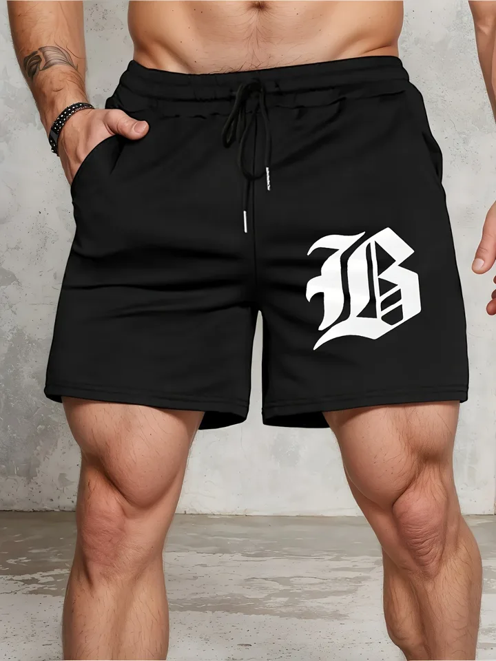 Men's Adjustable Fit Running Sports Shorts