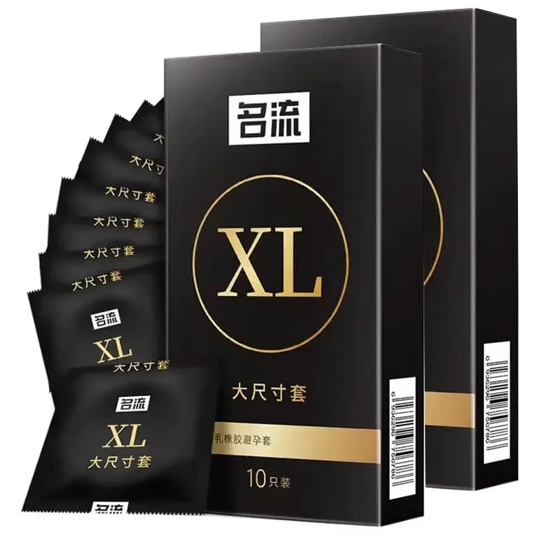 Condoms XL 55mm Large Size(10Pcs,20Pcs,30Pcs) - Sensational Penis Sleeve for Enhanced Performance and Intimate Moments