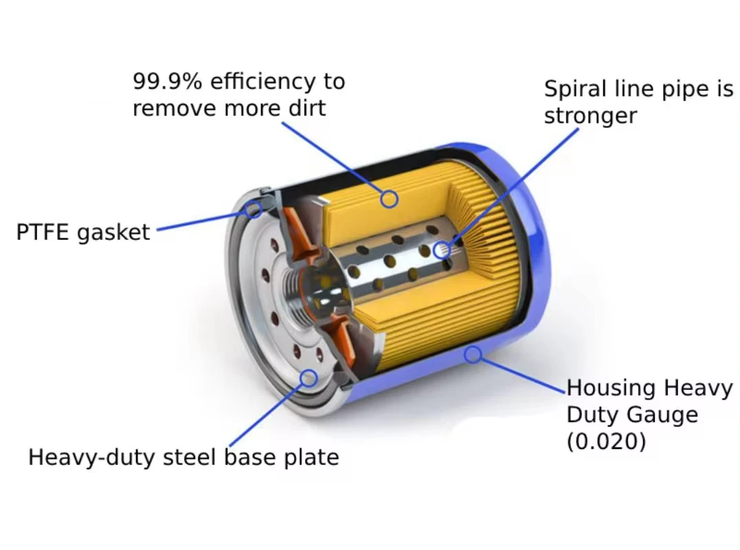 04E115561H Auto Part Oil Filter A1 A3 A4 A5 Q2 VW Golf Jetta Engine Oil Filter car accessories car oil filter car filter