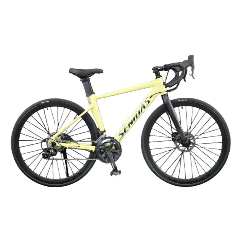 SENIDAS Bicicleta de Estrada Aro 700C Liga Freio a Disco 2x8