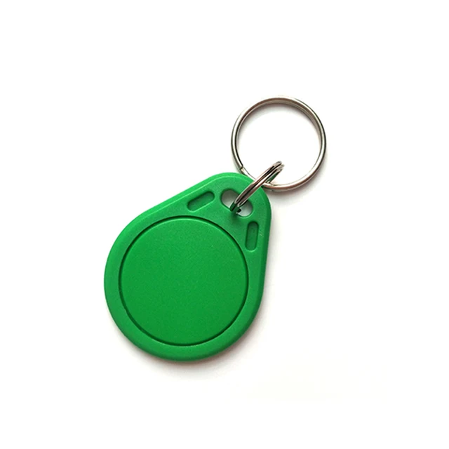 10pcs 125KHz T5577 Keyfobs Rewritable Duplicate Tag 5200 Proximity Copy Access Card ID Token Ring RFID Cloner Keychain 5