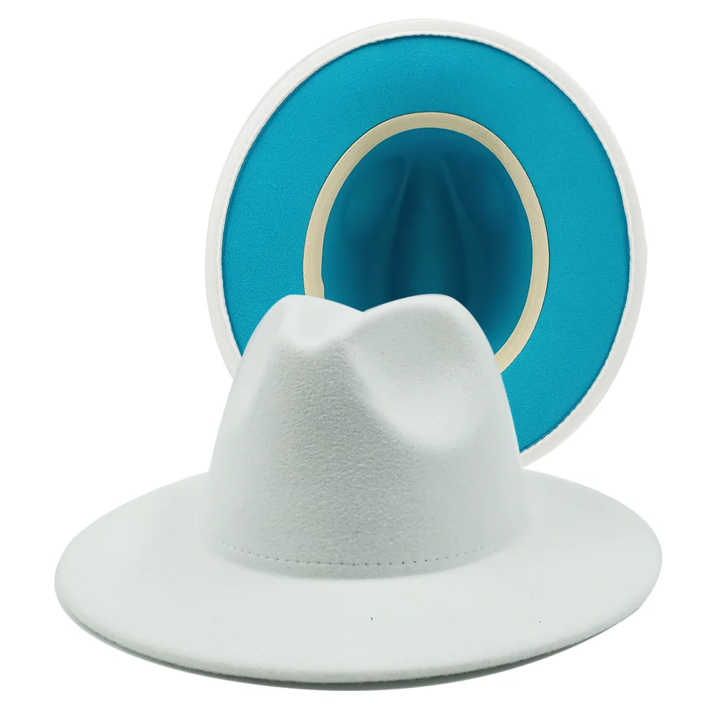 Fedora Hats Mens Wide Brim Fedora Hat Mens Fashion Fedora Hats Men