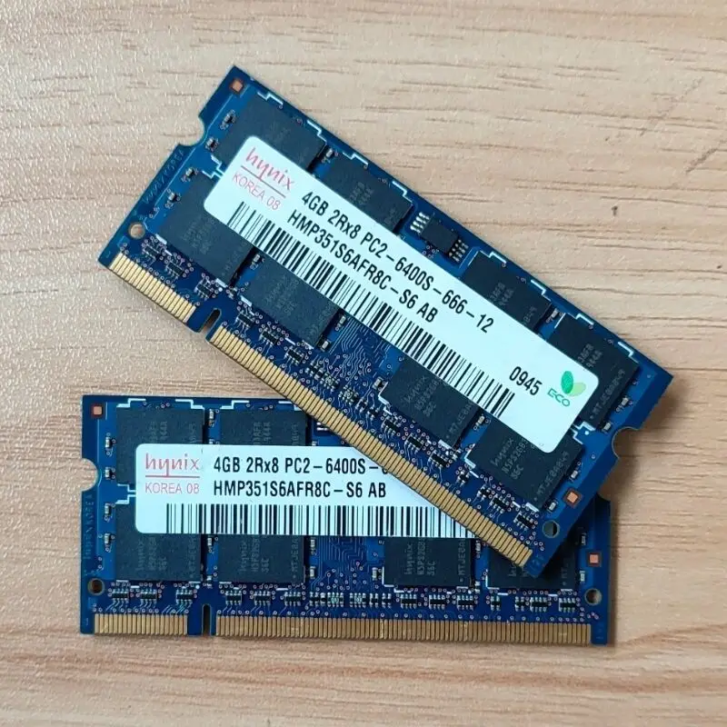 Carneiros Ddr2 4gb de Memória Portátil 800mhz Ddr2 4gb 2rx8 Pc26400s-66612 Sodimm 1.8v - Imagem 4