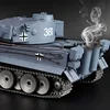 Henglong 3818-1 Tiger RC Tank Model World War II German Tiger I Heavy Tank Crawler Metal 1:16 Simulation Remote Control Car Toy 3