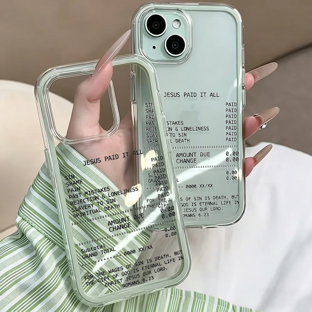 Inspirational Jesus Christian Bible Phone Case Cover
