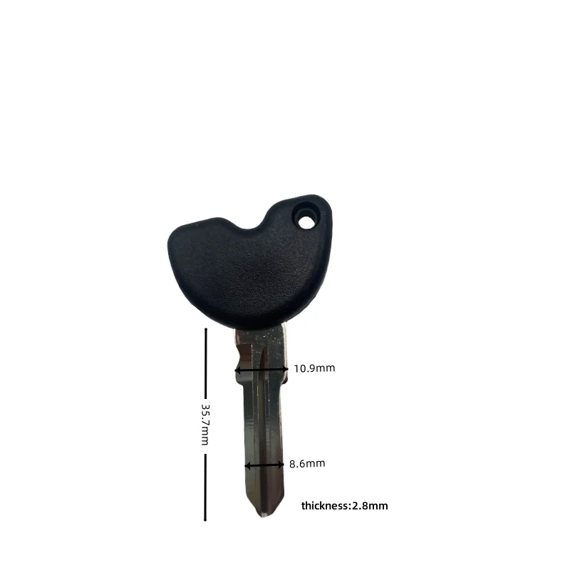 For Piaggio MP3 500 Gireira Vespa3vte 125 gts gtv250 300 Blank Key Motorcycle Replace Uncut Keys can be placed anti-theft chip
