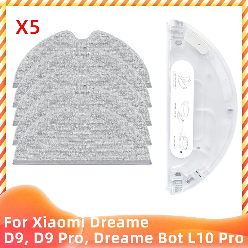Per Xiaomi Dreame D9, Max D9, D9 Pro, Dreame Bot L10 Pro Trouver Robot Lds Vacuum Water Tank Mop Pad Parte Di Ricambio