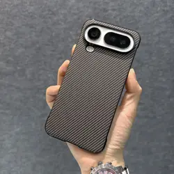 Carbon Fibre Texture Magnetic Dustproof Protective Case - Fashionable Cover for Honor Magic8 Pro Air (GRAY)