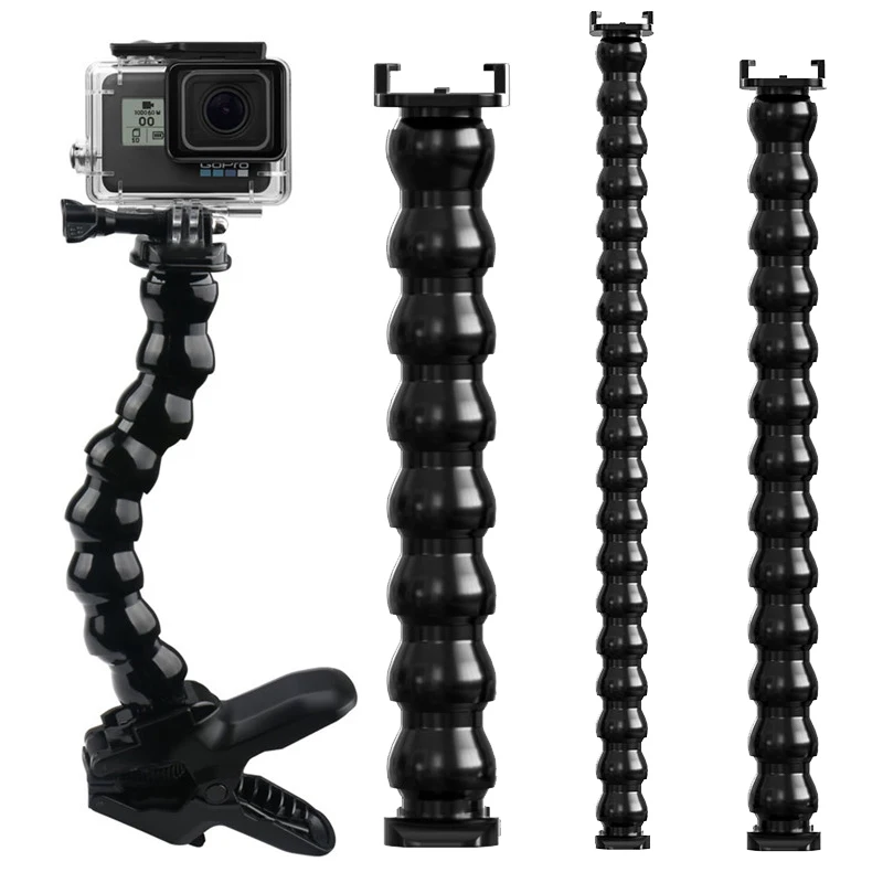 

Mount Bracket Flex Clamp Arm Gooseneck Mount For GoPro Hero 11 10 9 8 DJI Mount for Smartphone Action Camera Accessories