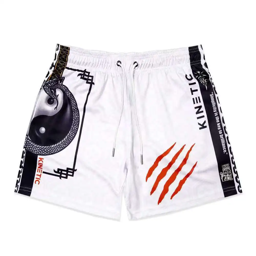 New Mesh Breathable Men Shorts GYM Basketball Running Quick-Drying Shorts  Print Fashion Shorts Summer Shorts Beach shorts 4