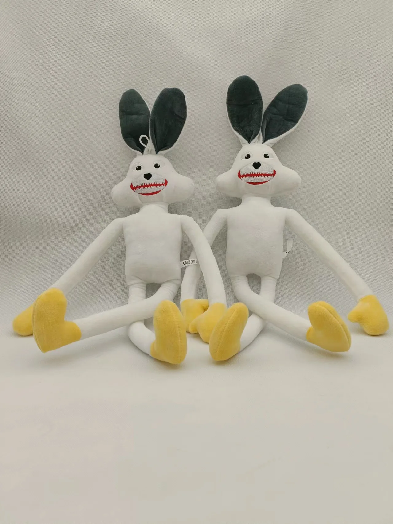 Cute Horror Game Rabbit Plush Toys Wuggy Huggy Plush Stuffed Doll Bunzo  Bunny Bron Children's Kawaii Birthday Gift